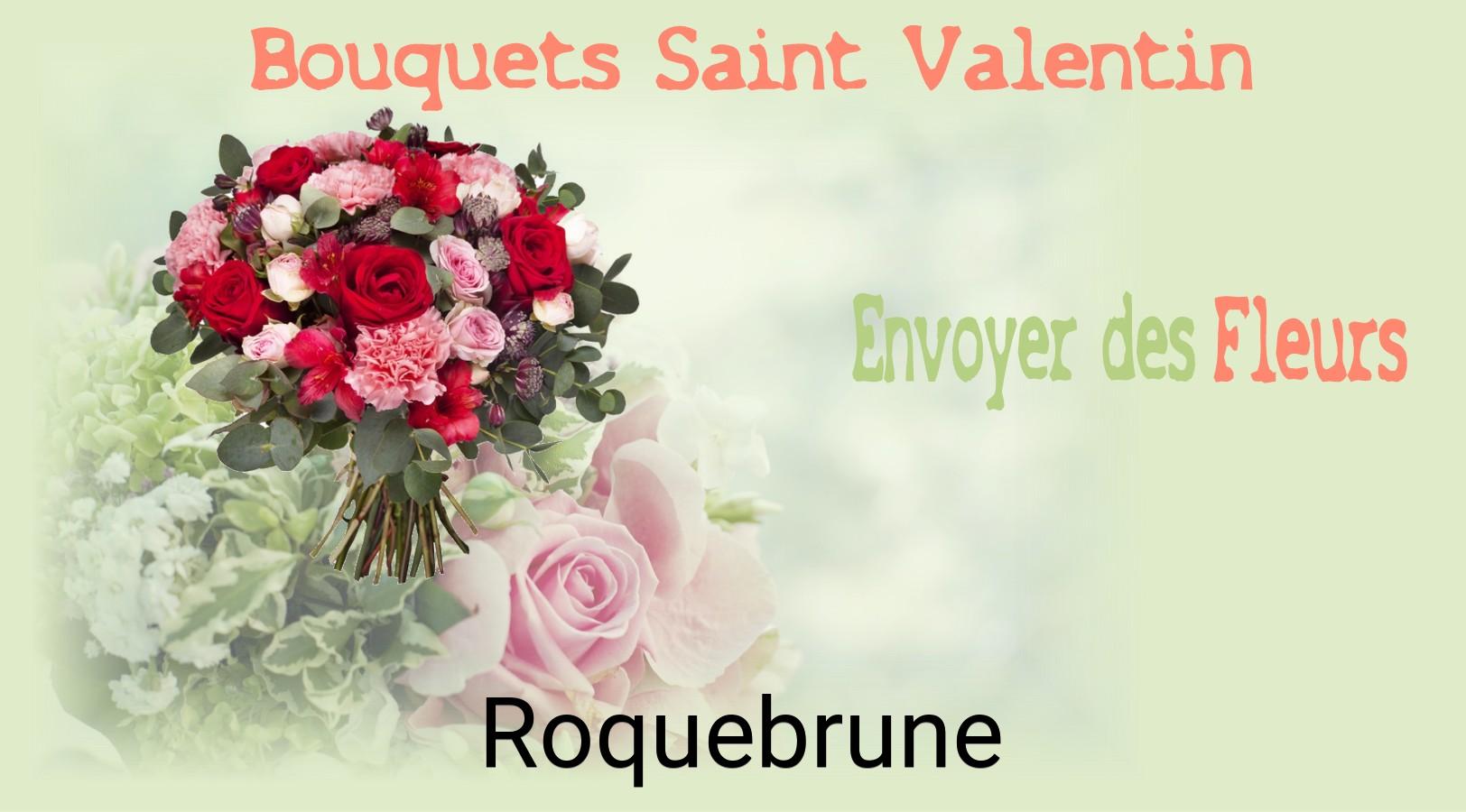 Roses de Saint-Valentin livrées à Roquebrune